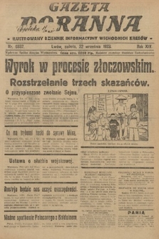 Gazeta Poranna : ilustrowany dziennik informacyjny wschodnich kresów. 1923, nr 6837