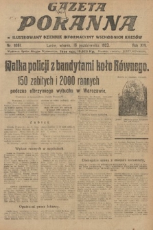 Gazeta Poranna : ilustrowany dziennik informacyjny wschodnich kresów. 1923, nr 6861