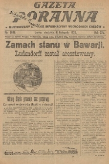 Gazeta Poranna : ilustrowany dziennik informacyjny wschodnich kresów. 1923, nr 6886