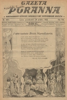 Gazeta Poranna : ilustrowany dziennik informacyjny wschodnich kresów. 1923, nr 6927