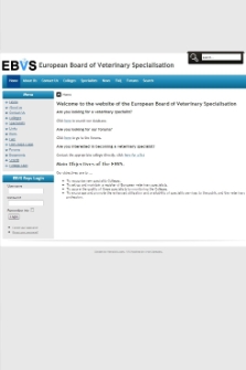 European Board of Veterinary Specialisation