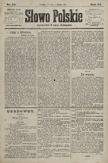 Słowo Polskie. 1901, nr 54
