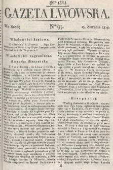 Gazeta Lwowska. 1819, nr 95