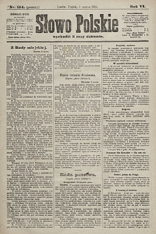 Słowo Polskie. 1901, nr 114 (poranny)