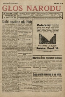 Głos Narodu. 1930, nr 109