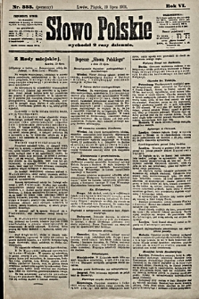 Słowo Polskie. 1901, nr 333 (poranny)