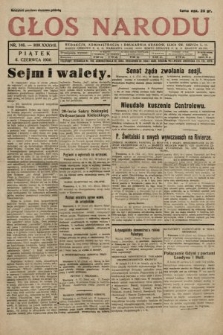 Głos Narodu. 1930, nr 146