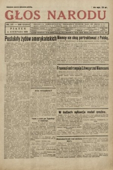 Głos Narodu. 1930, nr 207