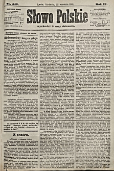 Słowo Polskie. 1901, nr 443