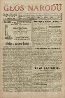 Głos Narodu. 1930, nr 342