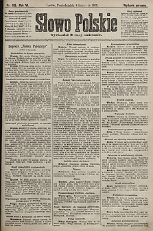 Słowo Polskie (wydanie poranne). 1901, nr 515