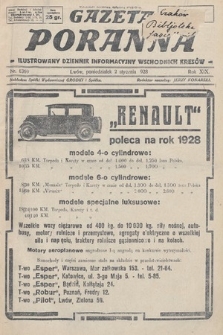 Gazeta Poranna : ilustrowany dziennik informacyjny wschodnich kresów. 1928, nr 8369