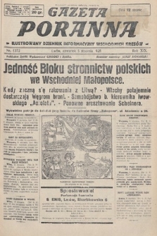 Gazeta Poranna : ilustrowany dziennik informacyjny wschodnich kresów. 1928, nr 8372