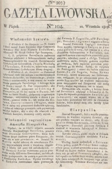 Gazeta Lwowska. 1819, nr 104