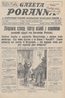 Gazeta Poranna : ilustrowany dziennik informacyjny wschodnich kresów. 1928, nr 8386