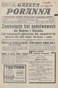 Gazeta Poranna : ilustrowany dziennik informacyjny wschodnich kresów. 1928, nr 8393