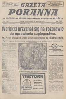 Gazeta Poranna : ilustrowany dziennik informacyjny wschodnich kresów. 1928, nr 8397