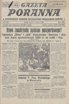 Gazeta Poranna : ilustrowany dziennik informacyjny wschodnich kresów. 1928, nr 8401