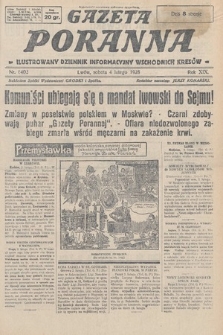 Gazeta Poranna : ilustrowany dziennik informacyjny wschodnich kresów. 1928, nr 8402