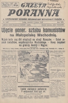 Gazeta Poranna : ilustrowany dziennik informacyjny wschodnich kresów. 1928, nr 8407