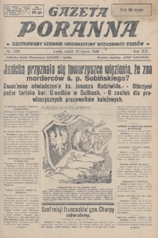 Gazeta Poranna : ilustrowany dziennik informacyjny wschodnich kresów. 1928, nr 8408