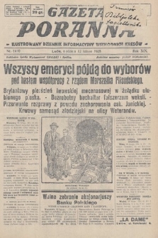 Gazeta Poranna : ilustrowany dziennik informacyjny wschodnich kresów. 1928, nr 8410
