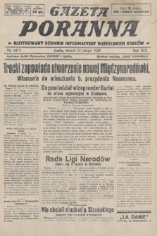 Gazeta Poranna : ilustrowany dziennik informacyjny wschodnich kresów. 1928, nr 8412