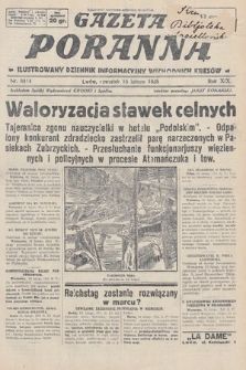 Gazeta Poranna : ilustrowany dziennik informacyjny wschodnich kresów. 1928, nr 8414