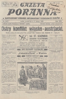 Gazeta Poranna : ilustrowany dziennik informacyjny wschodnich kresów. 1928, nr 8425