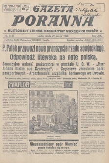 Gazeta Poranna : ilustrowany dziennik informacyjny wschodnich kresów. 1928, nr 8427