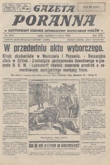 Gazeta Poranna : ilustrowany dziennik informacyjny wschodnich kresów. 1928, nr 8430