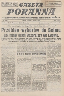 Gazeta Poranna : ilustrowany dziennik informacyjny wschodnich kresów. 1928, nr 8433