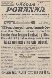 Gazeta Poranna : ilustrowany dziennik informacyjny wschodnich kresów. 1928, nr 8434