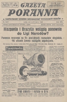 Gazeta Poranna : ilustrowany dziennik informacyjny wschodnich kresów. 1928, nr 8437