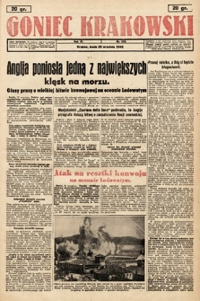 Goniec Krakowski. 1942, nr 222