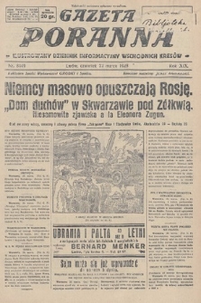 Gazeta Poranna : ilustrowany dziennik informacyjny wschodnich kresów. 1928, nr 8449