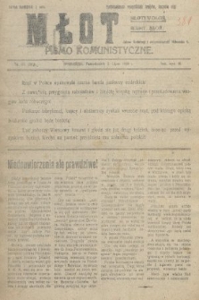 Młot : pismo komunistyczne. 1920, nr 68
