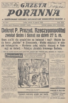 Gazeta Poranna : ilustrowany dziennik informacyjny wschodnich kresów. 1928, nr 8451