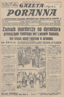 Gazeta Poranna : ilustrowany dziennik informacyjny wschodnich kresów. 1928, nr 8463