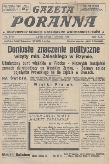 Gazeta Poranna : ilustrowany dziennik informacyjny wschodnich kresów. 1928, nr 8465