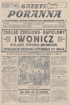 Gazeta Poranna : ilustrowany dziennik informacyjny wschodnich kresów. 1928, nr 8476