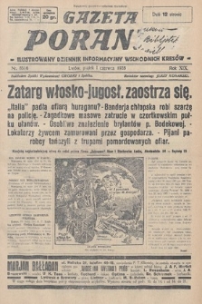 Gazeta Poranna : ilustrowany dziennik informacyjny wschodnich kresów. 1928, nr 8516