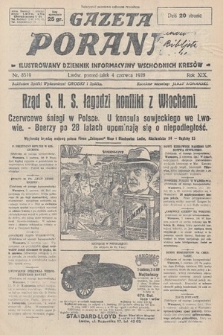 Gazeta Poranna : ilustrowany dziennik informacyjny wschodnich kresów. 1928, nr 8519