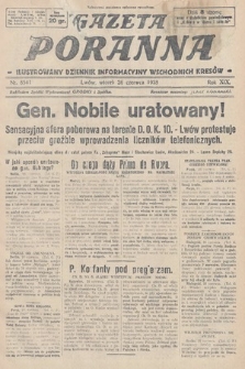 Gazeta Poranna : ilustrowany dziennik informacyjny wschodnich kresów. 1928, nr 8541