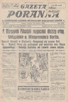 Gazeta Poranna : ilustrowany dziennik informacyjny wschodnich kresów. 1928, nr 8543