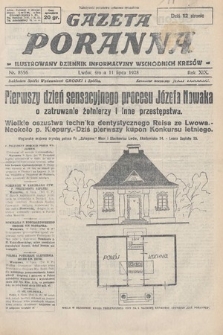 Gazeta Poranna : ilustrowany dziennik informacyjny wschodnich kresów. 1928, nr 8556