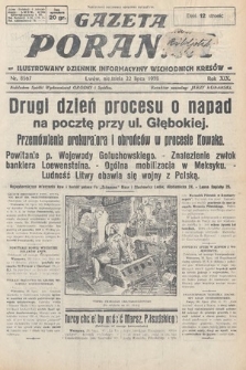 Gazeta Poranna : ilustrowany dziennik informacyjny wschodnich kresów. 1928, nr 8567