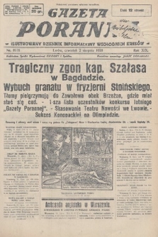 Gazeta Poranna : ilustrowany dziennik informacyjny wschodnich kresów. 1928, nr 8578
