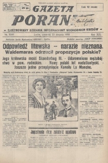 Gazeta Poranna : ilustrowany dziennik informacyjny wschodnich kresów. 1928, nr 8599