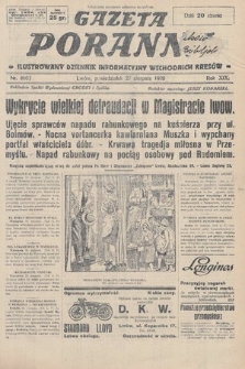 Gazeta Poranna : ilustrowany dziennik informacyjny wschodnich kresów. 1928, nr 8603